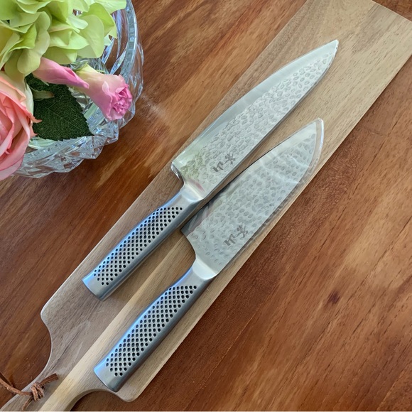 Cangshan Kitchen Cangshan Stainless Steel Knife Set Hand Hammered